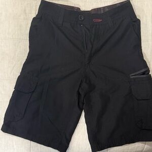 Black Cargo boys Shorts